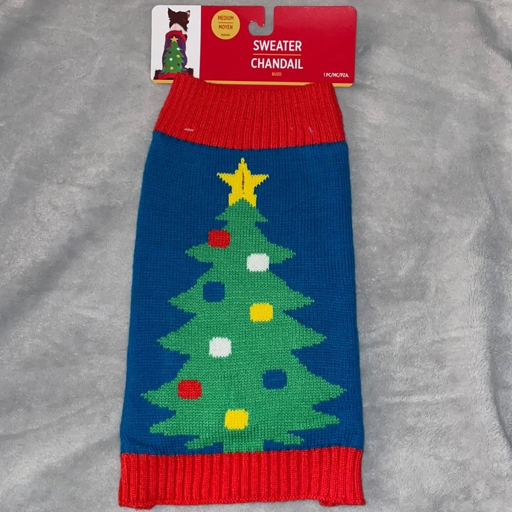 Christmas Pet Sweater - Picture 1 of 9